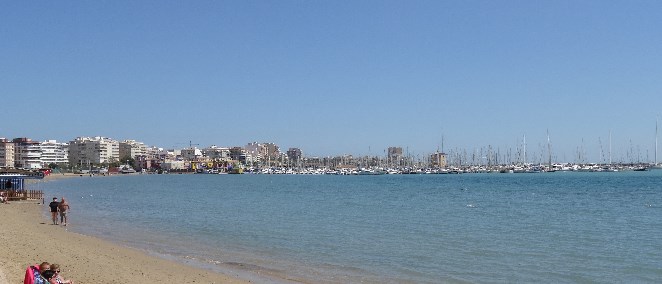 Strand von Torrevieja